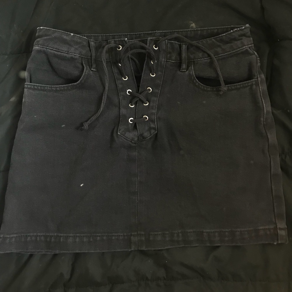 Kendall and Kylie denim skirt